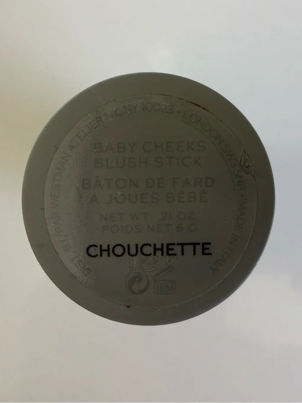 Westman Atelier Baby Cheeks Cream Blush Stick in Chouchette Full Size
